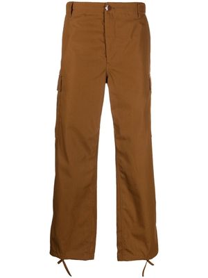 Kenzo drawstring-hem trousers - Brown