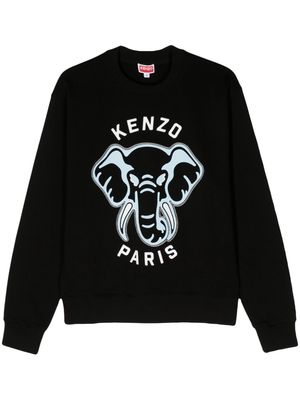 Kenzo Elephant cotton sweatshirt - Black