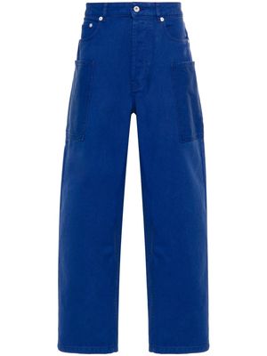 Kenzo Elephant Flag cargo jeans - Blue