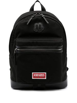 Kenzo Explore Boke Flower canvas backpack - Black