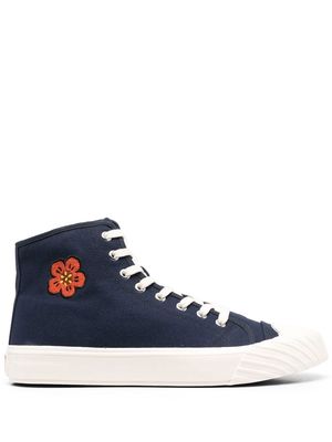Kenzo high-top lace-up sneakers - Blue