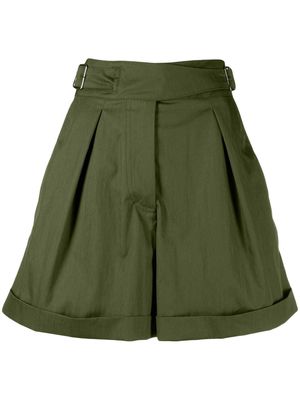 Kenzo high-waisted shorts - Green