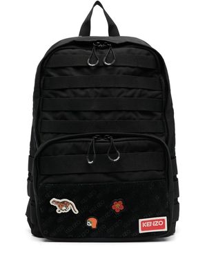 Kenzo jungle patch backpack - Black