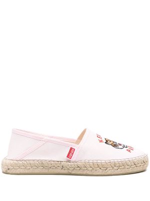 Kenzo Kenzo Lucky Tiger canvas espadrilles - Pink