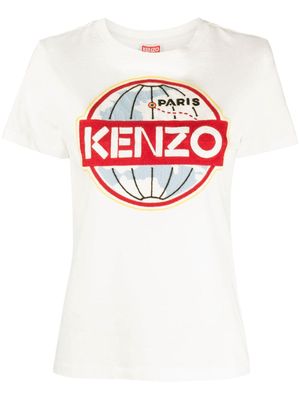 Kenzo KENZO World cotton T-shirt - White