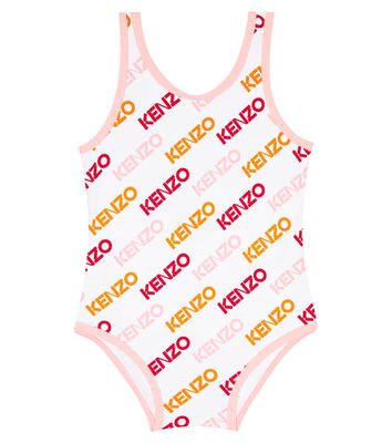 Kenzo Kids Baby logo-printed swimsuit