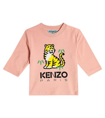 Kenzo Kids Baby printed cotton top