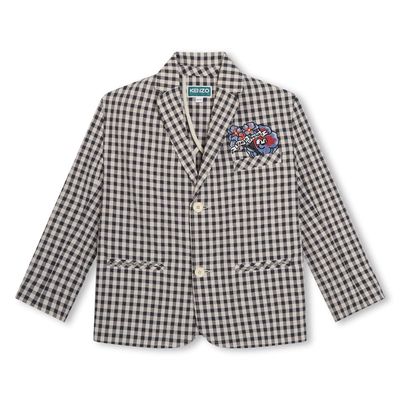 Kenzo Kids Blazer Con Ricamo