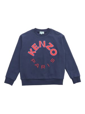 Kenzo Kids Blue Sweatshirt