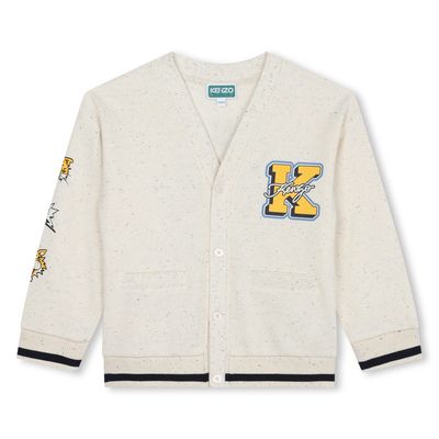 Kenzo Kids Cardigan Con Logo