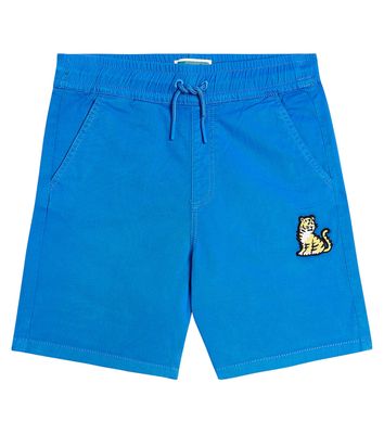 Kenzo Kids Cotton jersey Bermuda shorts