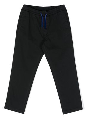 Kenzo Kids embroidered-logo track pants - Black