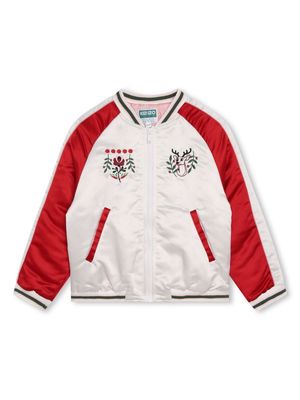 Kenzo Kids exclusive edition bomber jacket - White