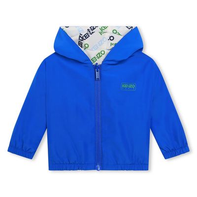 Kenzo Kids Giacca A Vento Reversibile