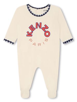 Kenzo Kids logo-print pyjama set - Blue