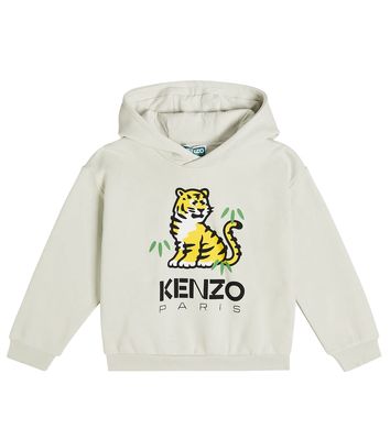 Kenzo Kids Printed cotton hoodie