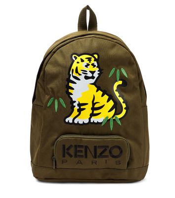 Kenzo Kids Tiger printed backpack