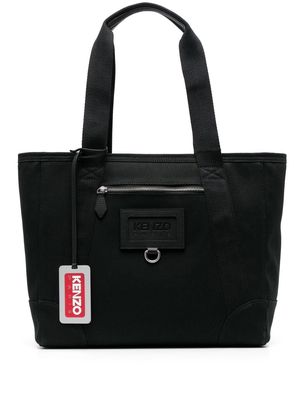 Kenzo large canvas tote bag - Black