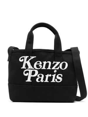 Kenzo large logo-print tote bag - Black