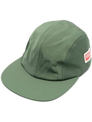 Kenzo logo-patch baseball cap - Green