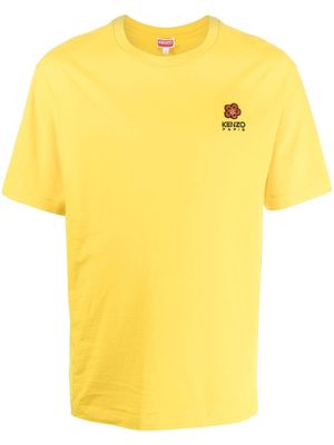 Kenzo logo-print short-sleeve T-shirt - Yellow