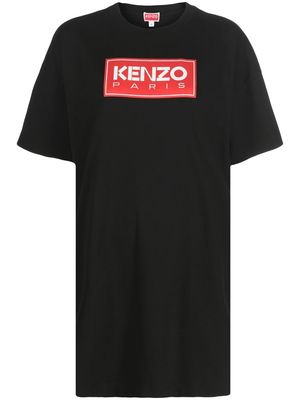 Kenzo logo-print T-shirt dress - Black