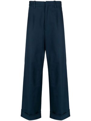 Kenzo long wide-leg trousers - Blue