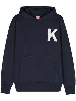 Kenzo Lucky Tiger cotton hoodie - Blue