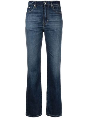 Kenzo mid-rise straight jeans - Blue