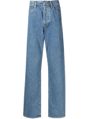 Kenzo mid-rise straight-leg jeans - Blue