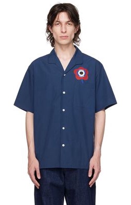 Kenzo Navy Kenzo Paris 'Kenzo Target' Shirt