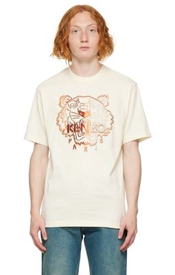 Kenzo Off-White Kenzo Paris Tiger T-Shirt