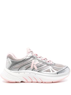 Kenzo Pace panelled sneakers - Silver