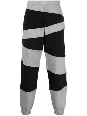 Kenzo panelled cotton track-pants - Black