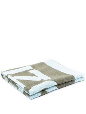 Kenzo Paris organic cotton beach towel - Green