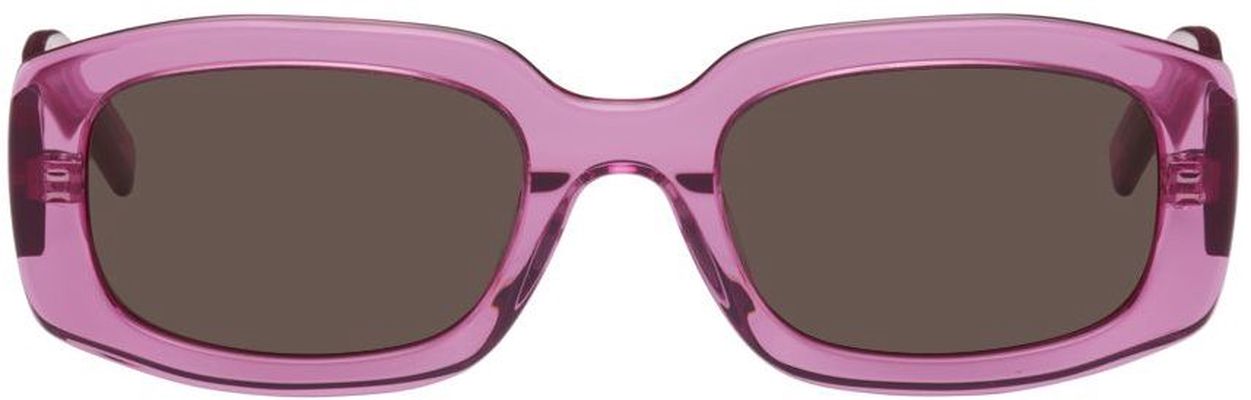 Kenzo Pink Rectangular Sunglasses