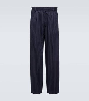 Kenzo Pinstripe cotton and linen pants