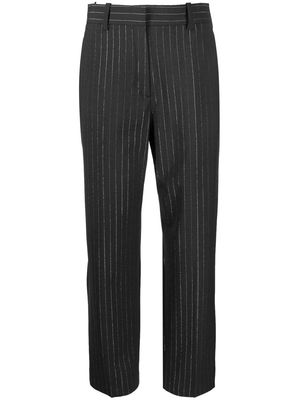 Kenzo pinstripe tailored cropped trousers - Black