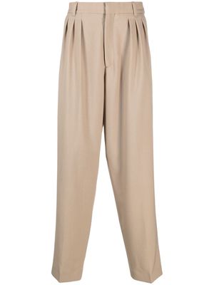 Kenzo pleated tailored trousers - Neutrals
