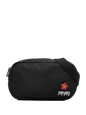 Kenzo Poppy-patch belt bag - Black