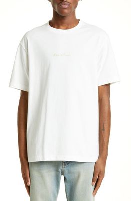KENZO Relaxed Fit Souvenir Embroidered T-Shirt in 02 - Off White