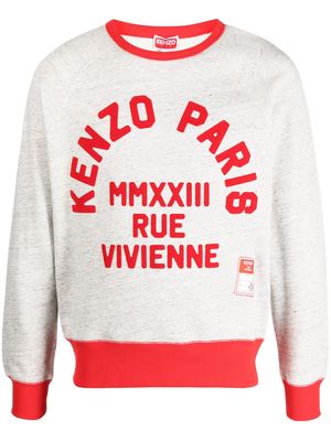 Kenzo Rue Vivienne print sweatshirt - Grey