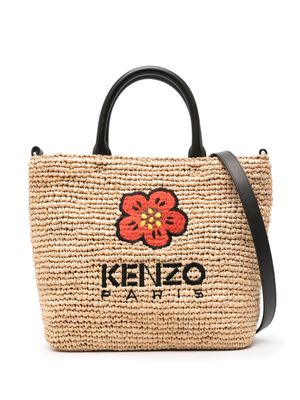 Kenzo small Boke Flower tote bag - Neutrals