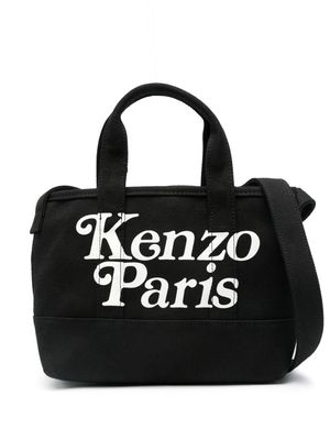 Kenzo small logo-print tote bag - Black