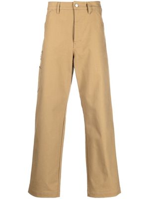 Kenzo straight-leg Carpenter trousers - Brown