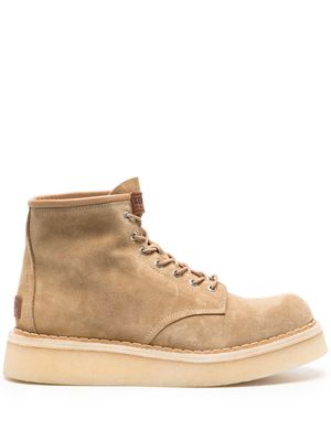 Kenzo suede ankle boots - Neutrals