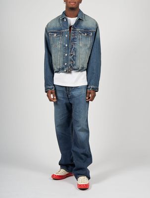 Kenzo Suisen Relaxed Fit Jeans