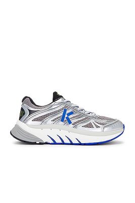 Kenzo Tech Runner Sneaker in Light Grey