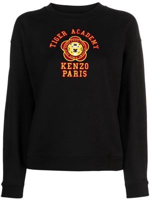 Kenzo Tiger Academy fleece sweatshirt - Black