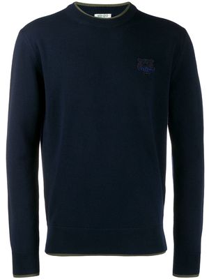 Kenzo Tiger crest sweater - Blue